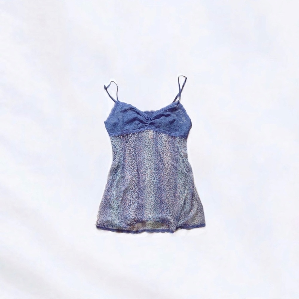 victoria’s secret ⋆ leopard mesh nightie